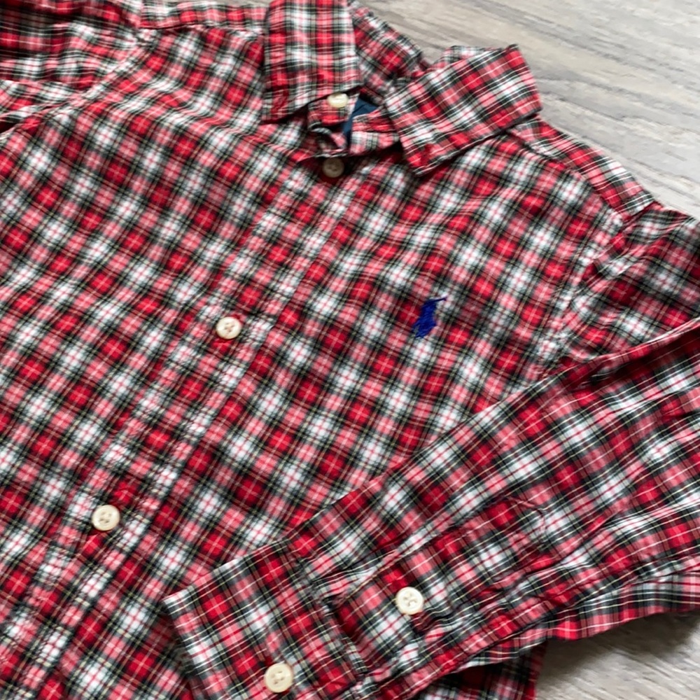 Ralph Lauren plaid button-up